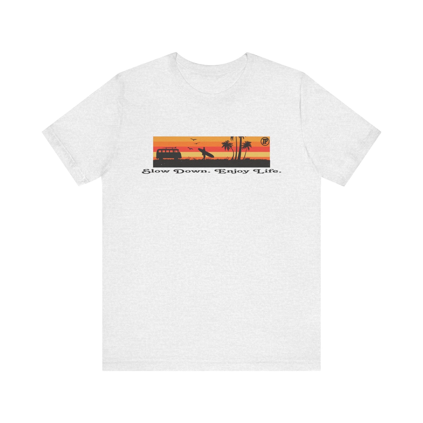 Think Positive Unisex Summer Surf Tee
