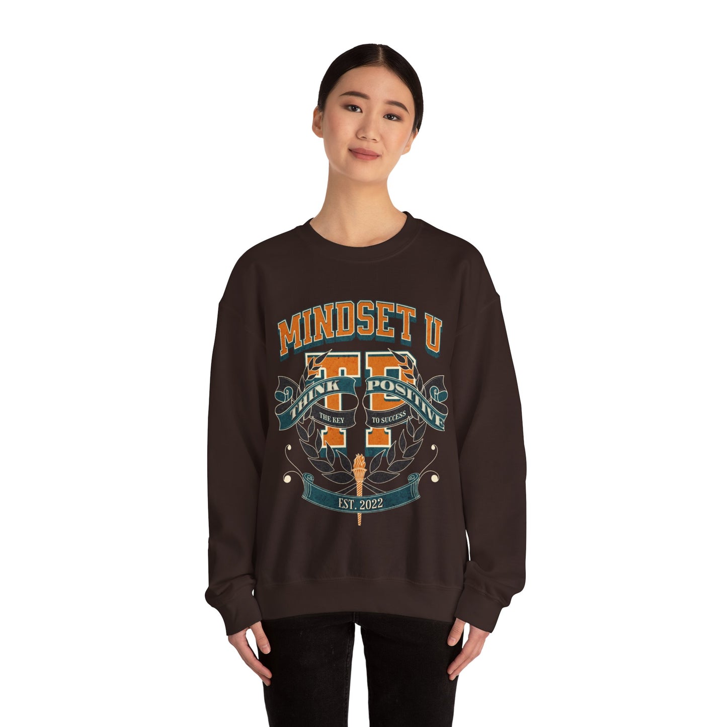 Mindset U Graphic Sweatshirt | Think Positive