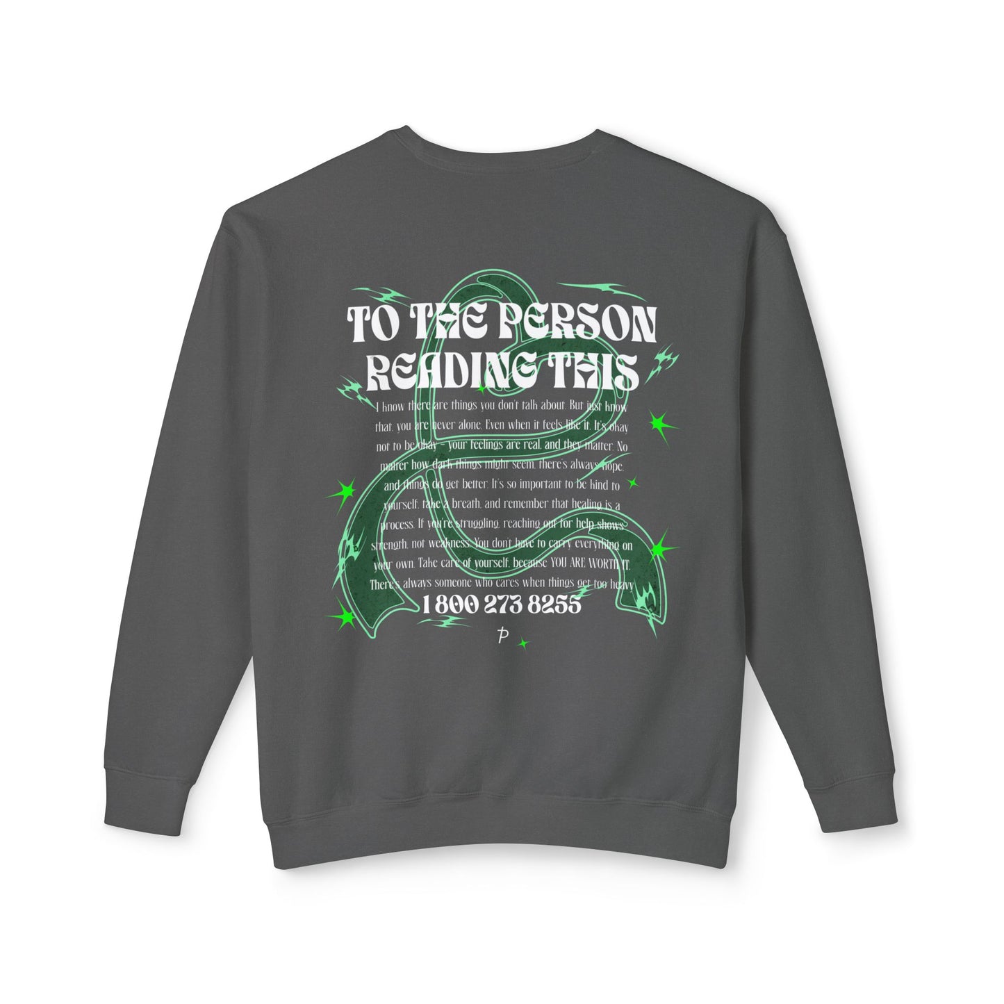 Mental Health Awareness Unisex Crew | Think Positive