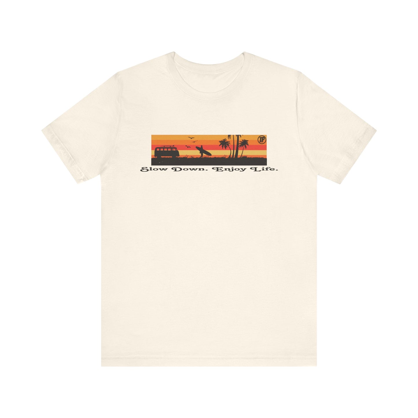 Think Positive Unisex Summer Surf Tee