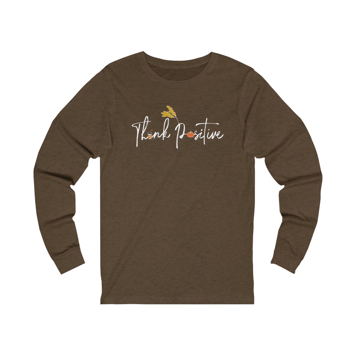 Fall Polaroid Unisex Long Sleeve | Think Positive