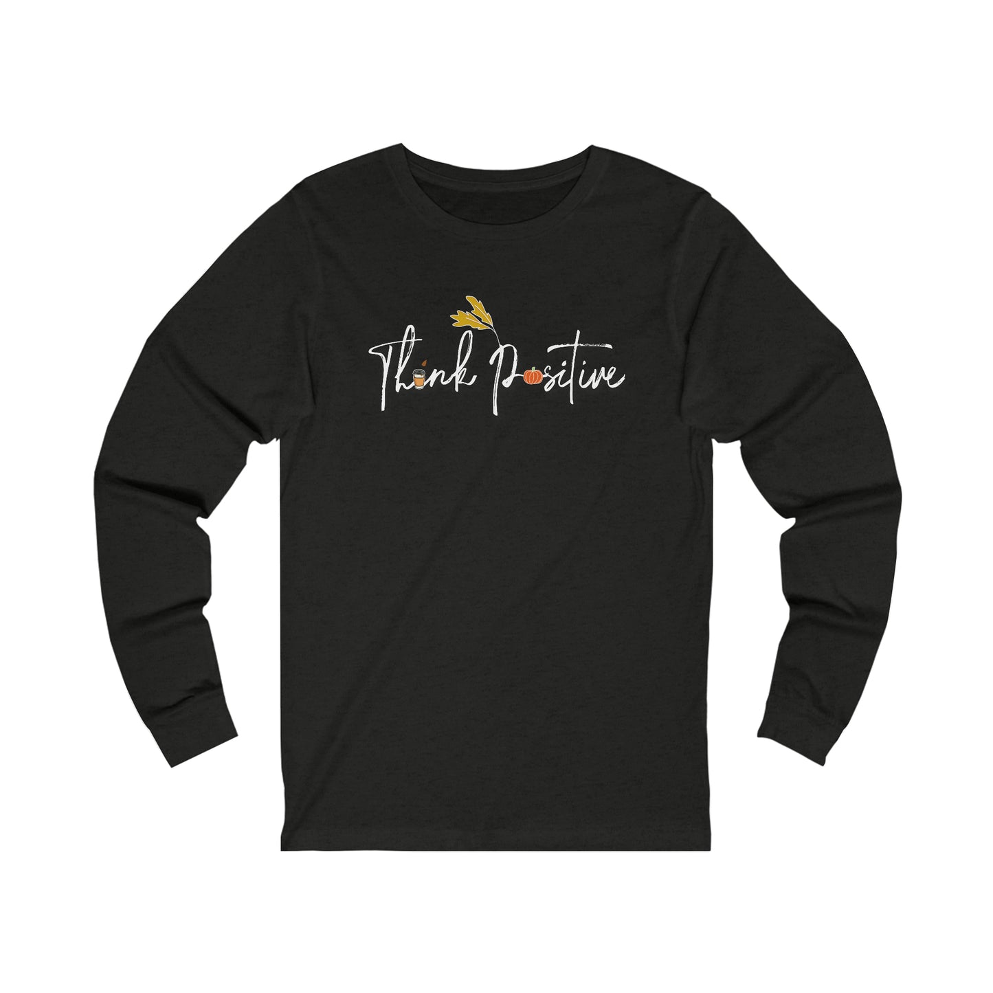 Fall Polaroid Unisex Long Sleeve | Think Positive