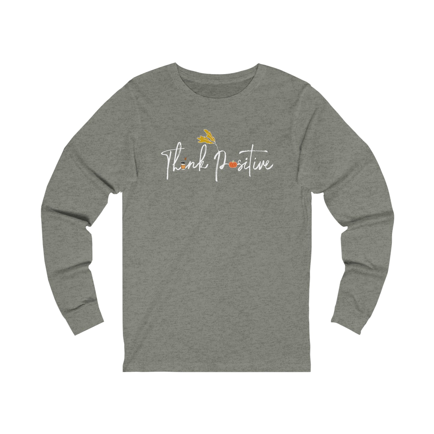 Fall Polaroid Unisex Long Sleeve | Think Positive