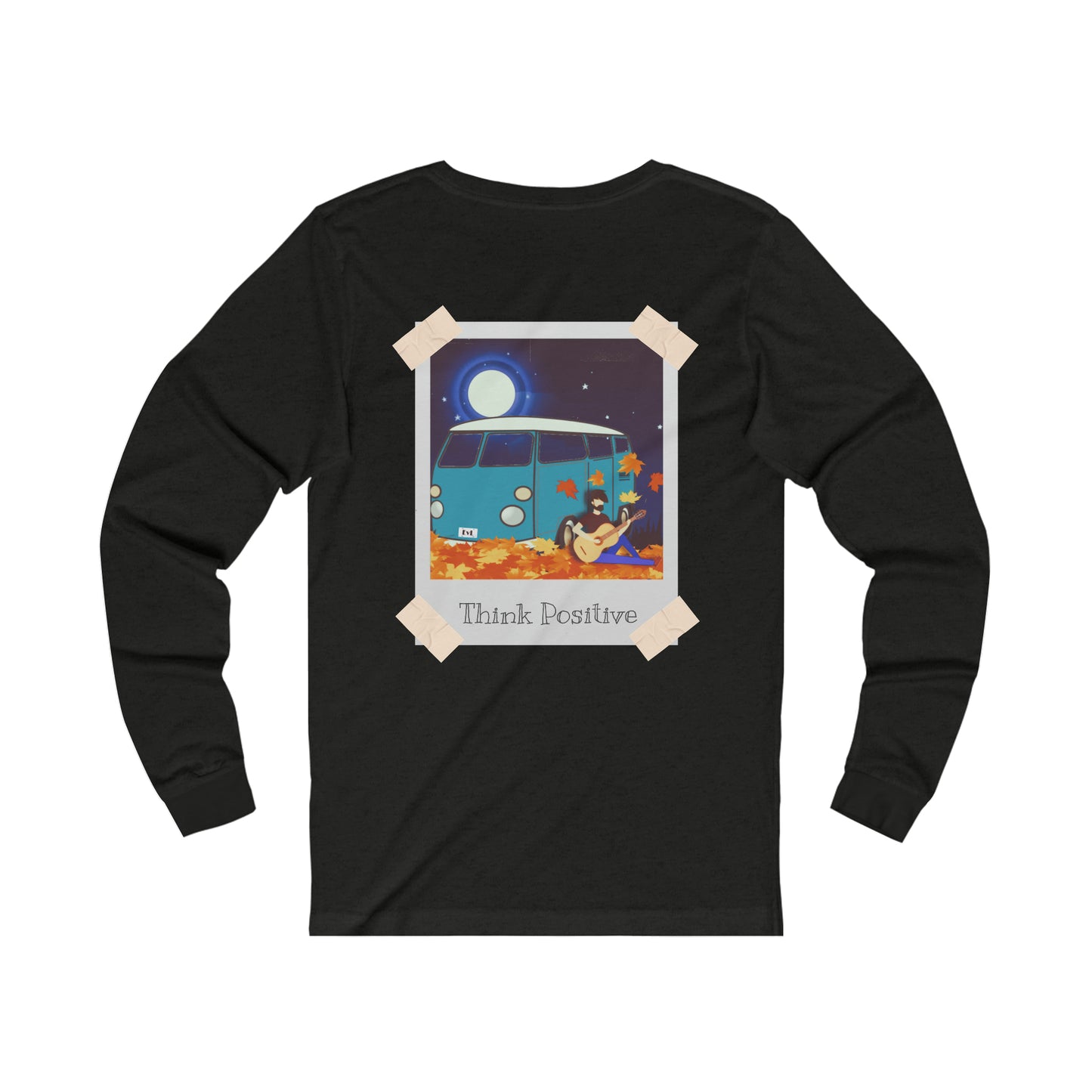 Fall Polaroid Unisex Long Sleeve | Think Positive
