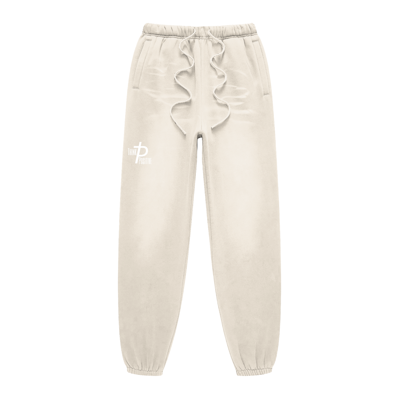 Sunfade Cuffed Fleece Sweatpants | Think Positive
