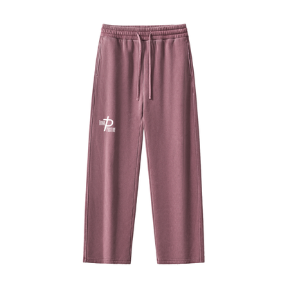 Snow Washed Fleece Sweatpants | Think Positive