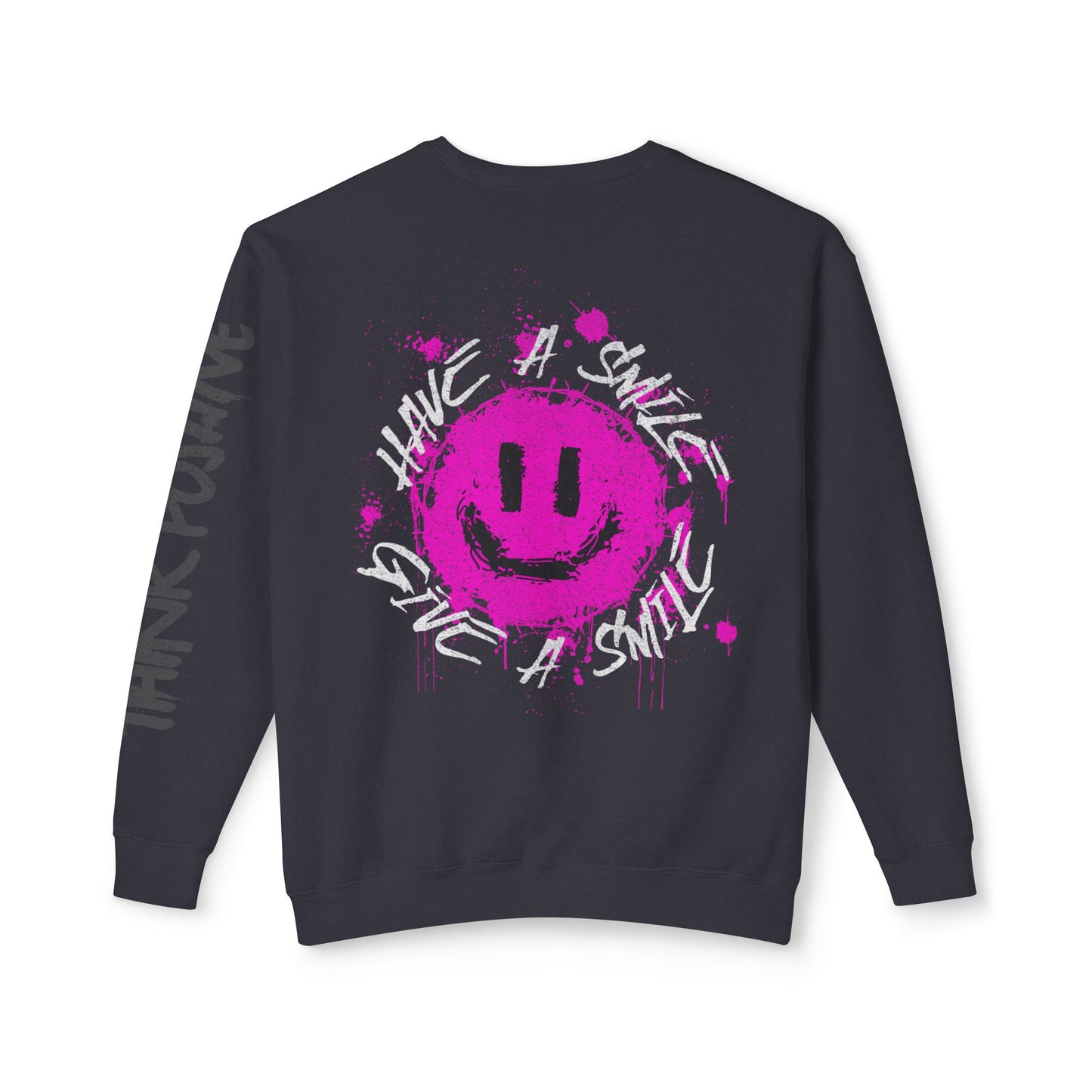 H.A.S.G.A.S Premium Pink Unisex Crewneck | Think Positive