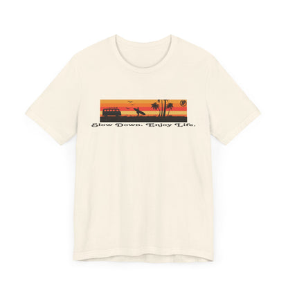 Think Positive Unisex Summer Surf Tee