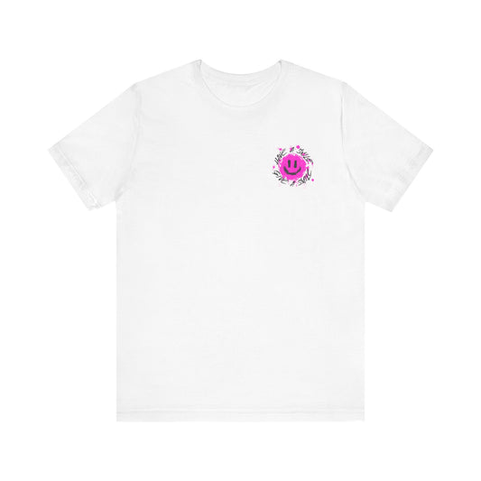 H.A.S.G.A.S Pink Unisex Tee | Think Positive