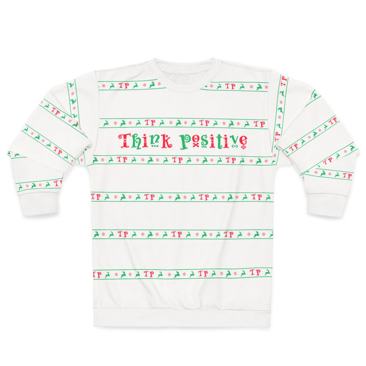 White Ugly Sweater | Think Positive
