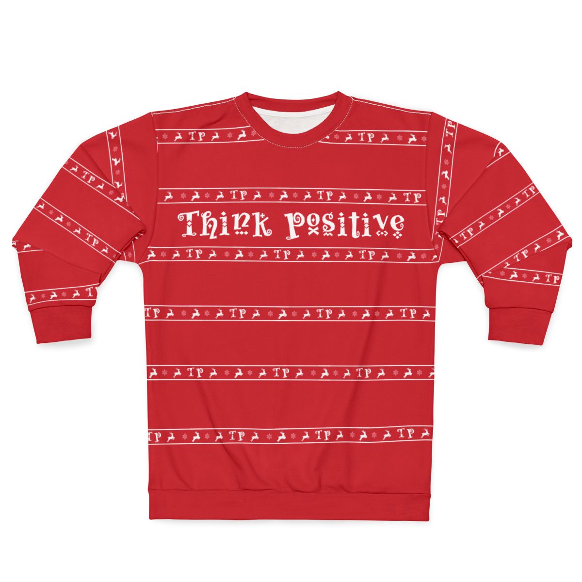 Red Ugly Sweater | Think Positive