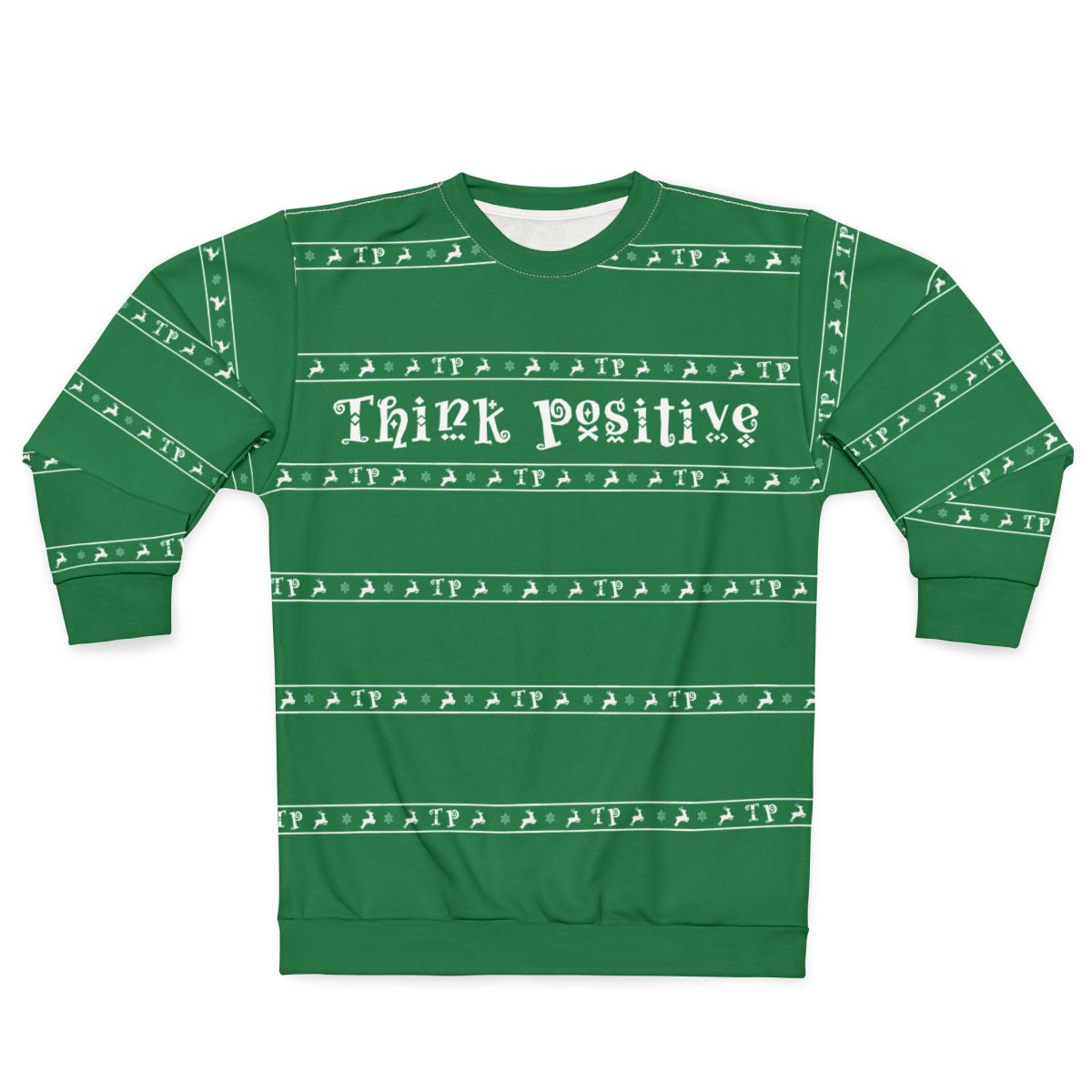 Green Ugly Sweater | Think Positive