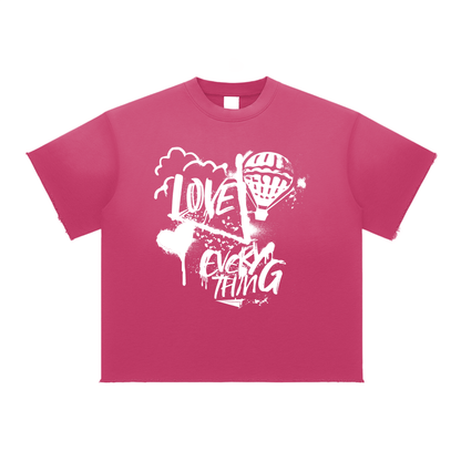 Love > Everything Box Cut Tee | Think Positive