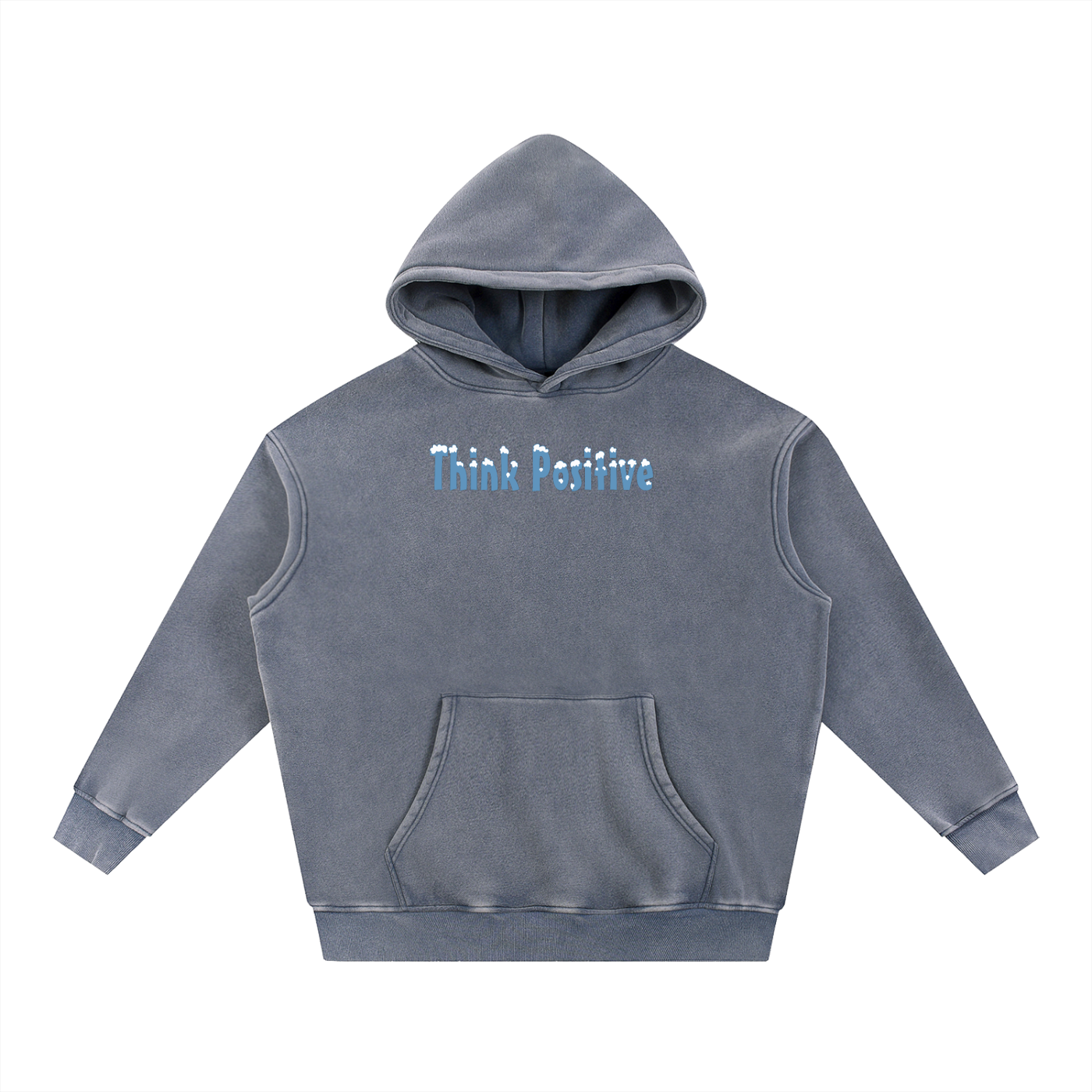 Snow Yeti Oversize Hoodie | Think Positive