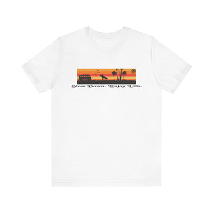 Think Positive Unisex Summer Surf Tee