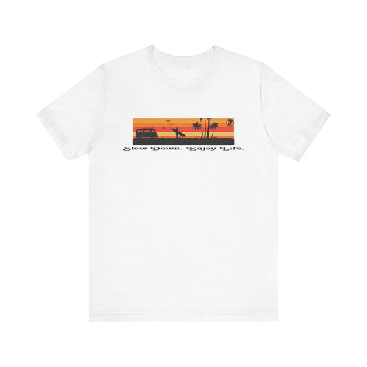 Think Positive Unisex Summer Surf Tee