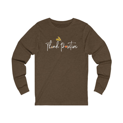 Fall Polaroid Unisex Long Sleeve | Think Positive