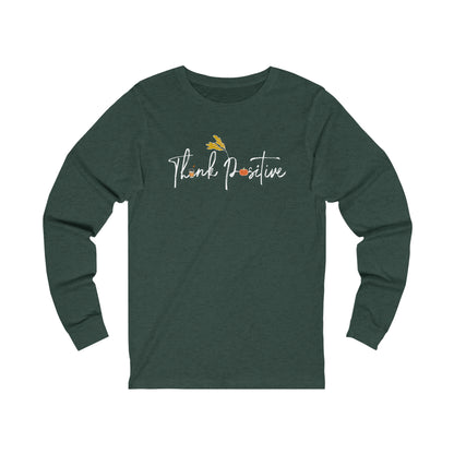 Fall Polaroid Unisex Long Sleeve | Think Positive