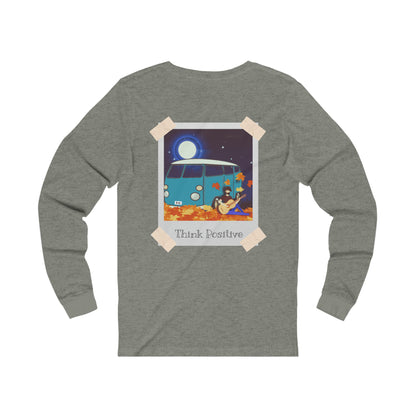 Fall Polaroid Unisex Long Sleeve | Think Positive