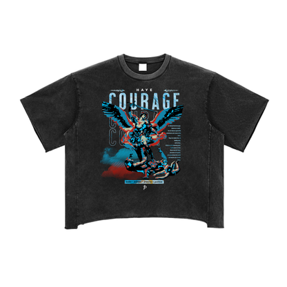 St. Michael Courage Box Tee | Think Positive