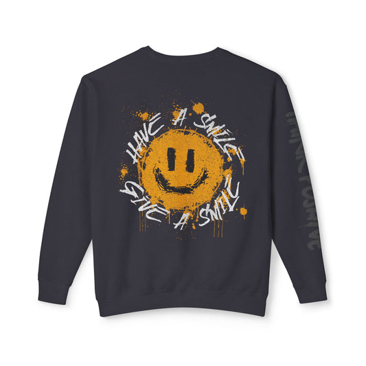 H.A.S.G.A.S Premium Yellow Unisex Crewneck | Think Positive