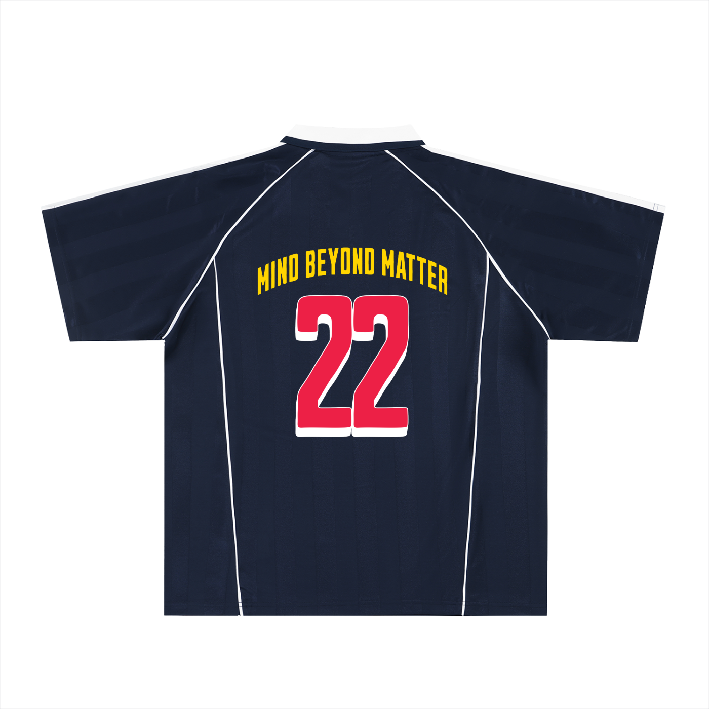 "Mind Beyond Matter" Collared Soccer Jersey | Think Positive