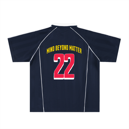 "Mind Beyond Matter" Collared Soccer Jersey | Think Positive