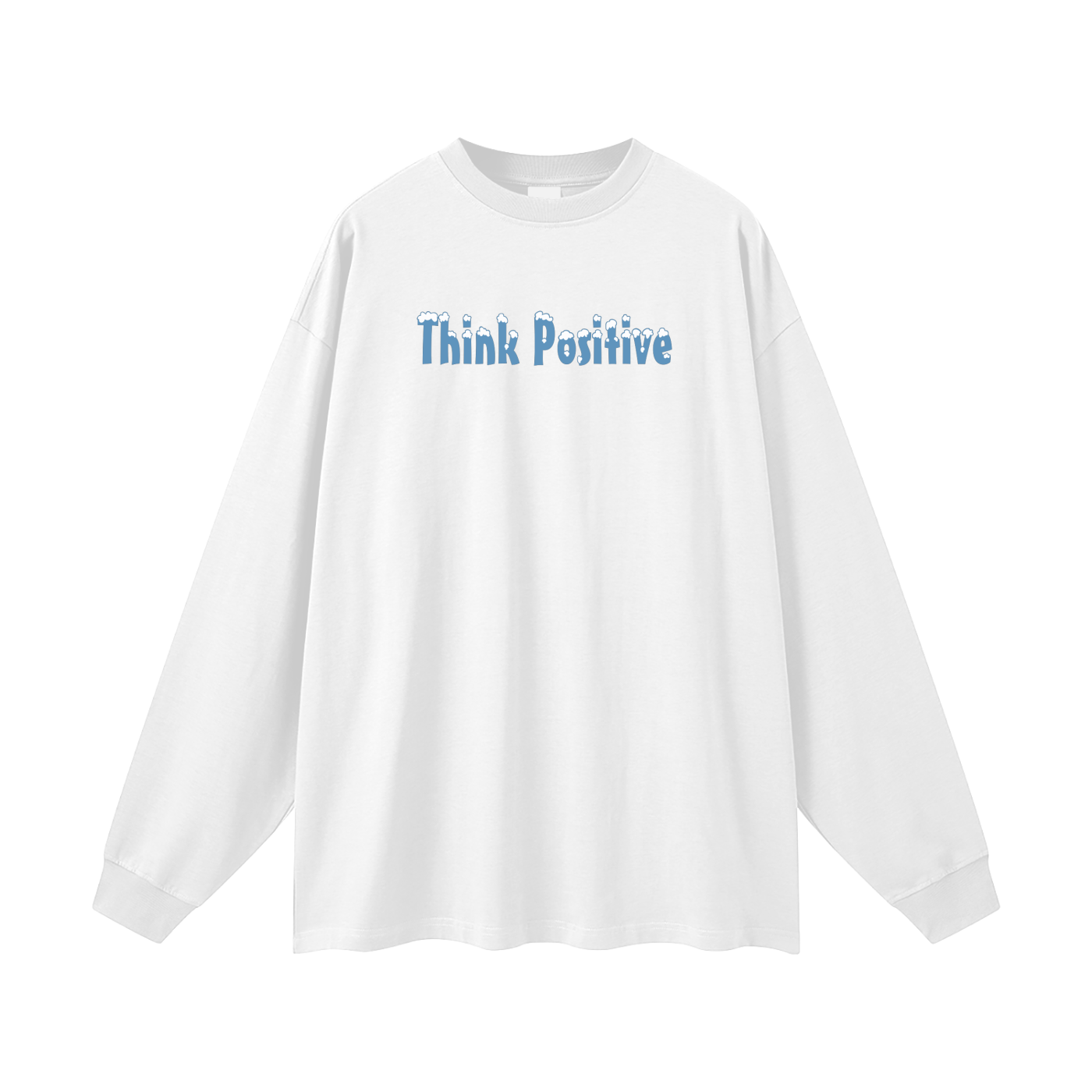 Snow Yeti Oversized Long Sleeve | Think Positive