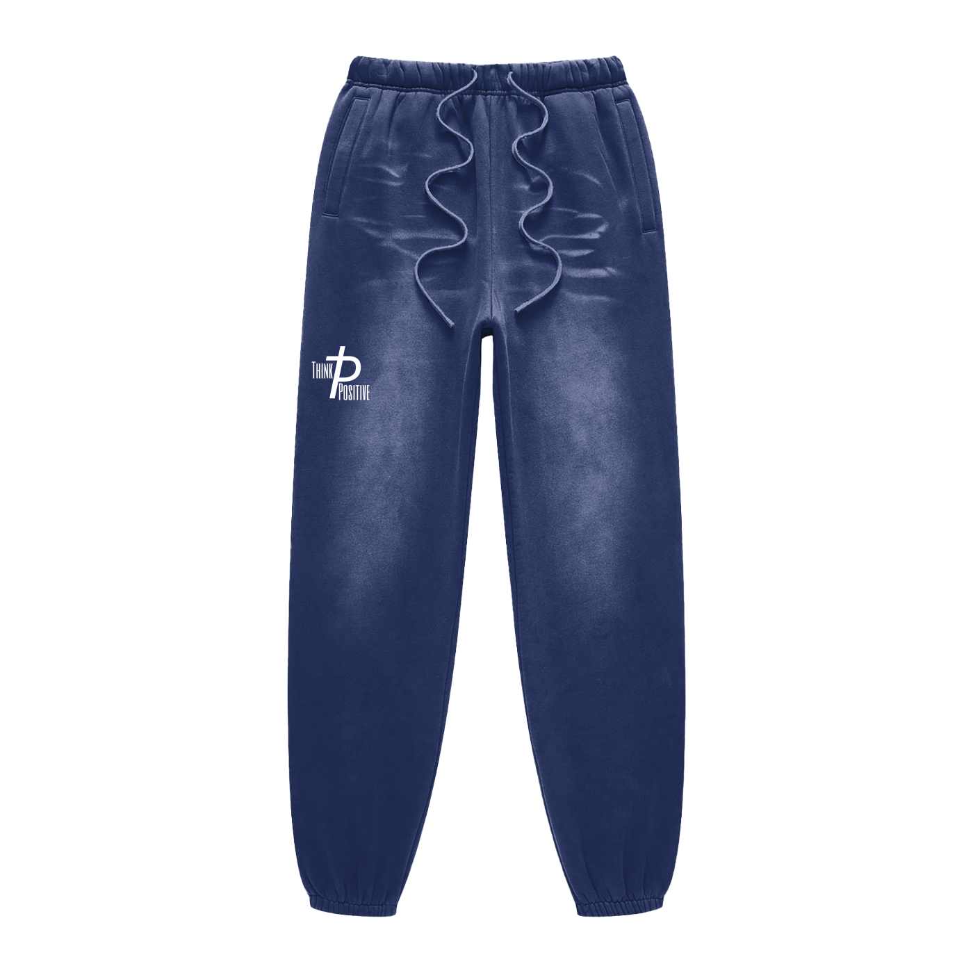 Sunfade Cuffed Fleece Sweatpants | Think Positive