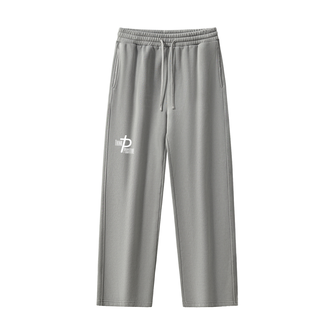 Snow Washed Fleece Sweatpants | Think Positive